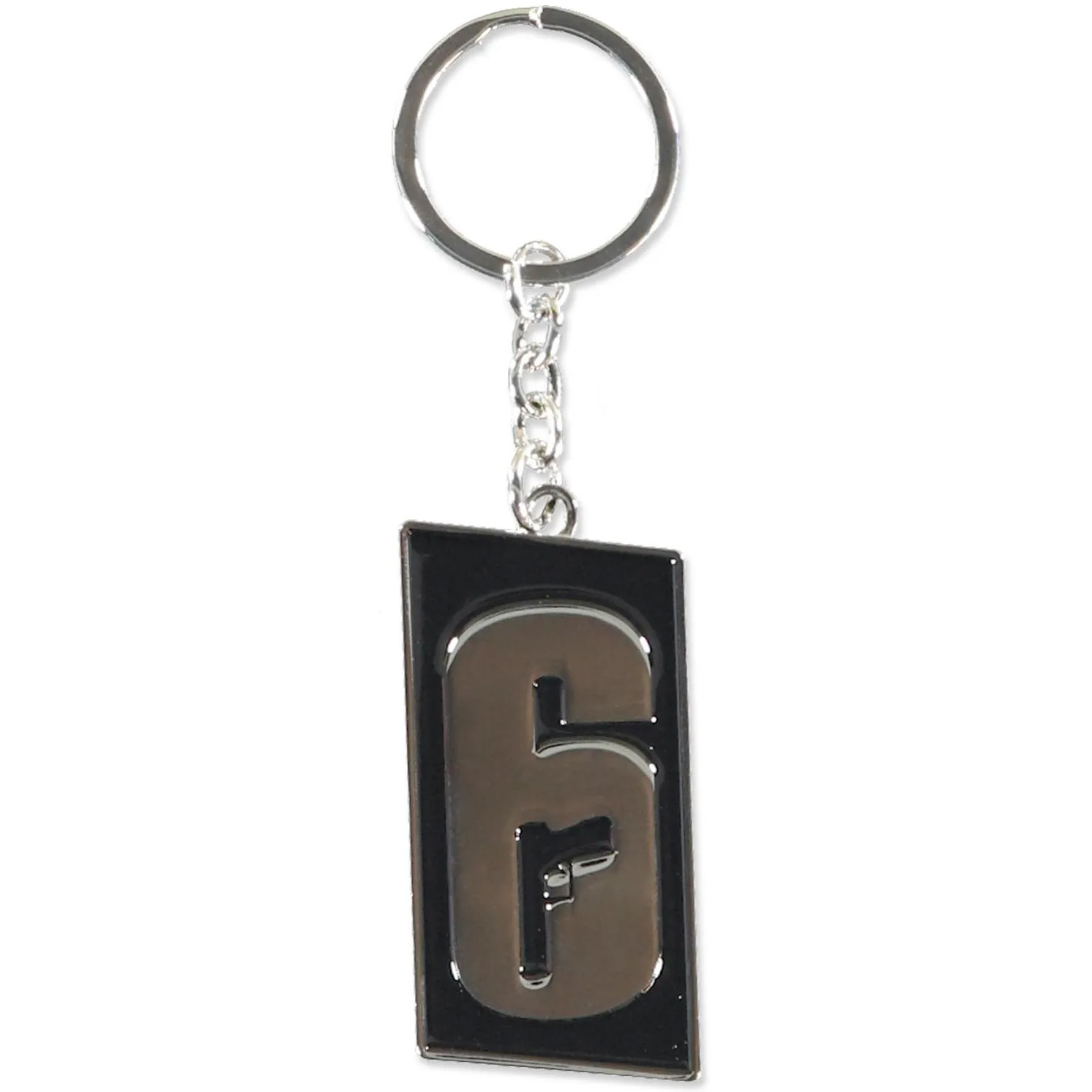 Rainbow 6 Siege – Metal Logo Keychain – GLITZWEAR