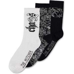 The Witcher - Chaos Magic - Men'S Crew Socks (3Pack)