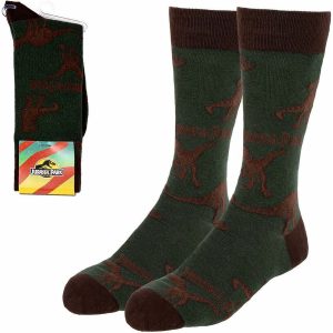 Jurassic Park Raptor Socks