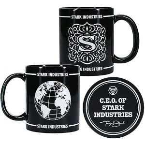 Marvel Stark Industries Mug and Coaster
