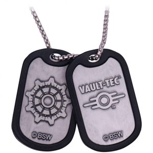 Fallout Metal Dog Tags