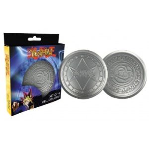 Yu-Gi-Oh! Set of 4 Embossed Metal Coasters