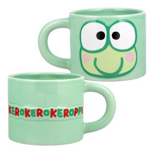 Hello Kitty Keroppi Embossed Mug