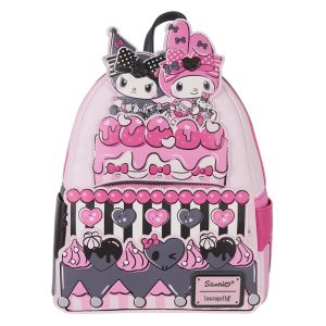 Loungefly - Hello Kitty My Melody And Kuromi Mini Backpack