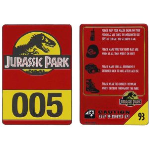 Jurassic Park Limited Edition 30th Anniversary Vehicle I.D Ingot
