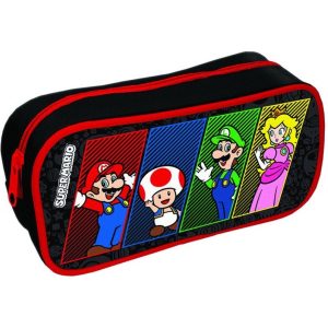 Super Mario (4 Colour) Rectangle Pencil Case