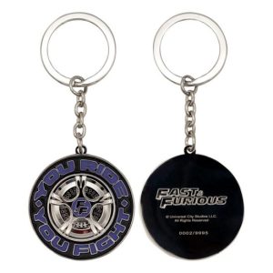Fast & Furious You Ride You Fight Keyring