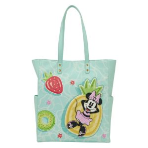 Loungefly - Mickey And Minnie Summer Tote